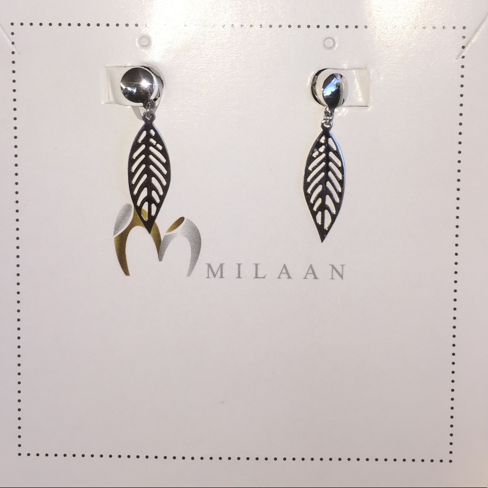 Sterling silver stud earrings